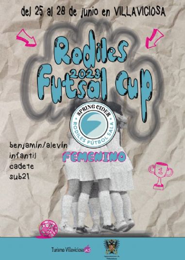 Cartel Torneo Comarca de la Sidra Futsal Cup 2018