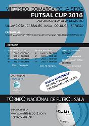 Cartel Torneo Comarca de la Sidra Futsal Cup 2014